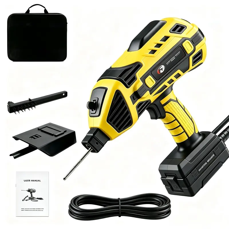 Handheld welding machine, upgraded IGBT inverter technology, portable arc welding machine, suitable for professional welding, automotive, workshop, car repair, compact and lightweight design, home repair tool