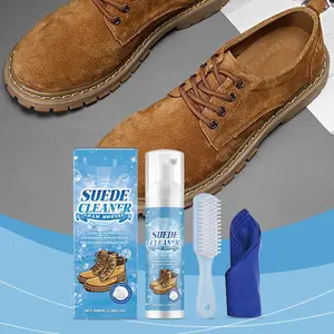 Velvet Leather Cleaner Kit, Suede Stain Remover for Knit Boots, Leather Canvas Cleaner Set, Essential Shoe Care Accessories