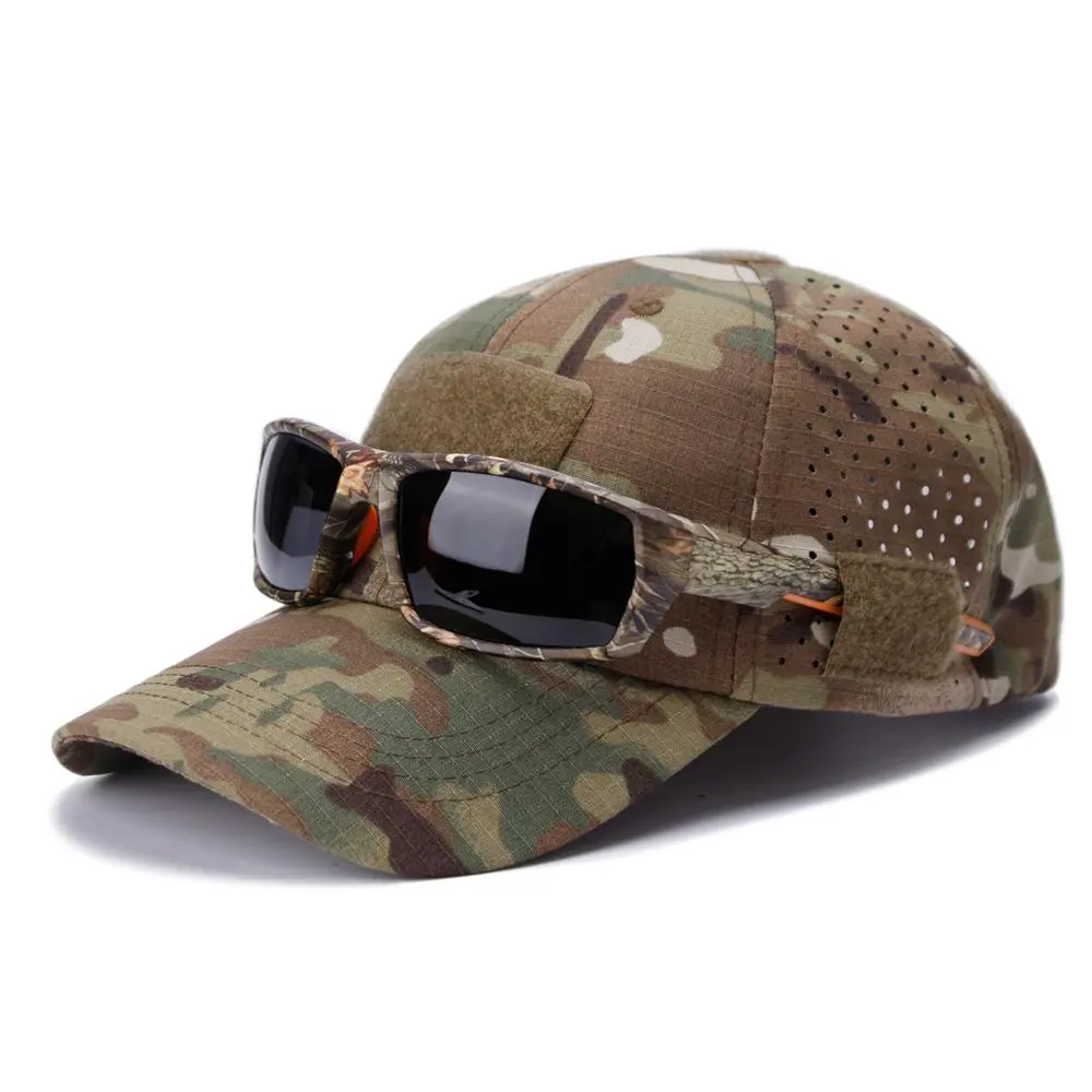 Men's 2-Pack Tactical Baseball Caps - Unisex Breathable Mesh Hats with Hook Patch, Black & Navy Blue, Men's Accessories, Outdoor Hiking, Ideal for All-Weather Adventures,summerwins