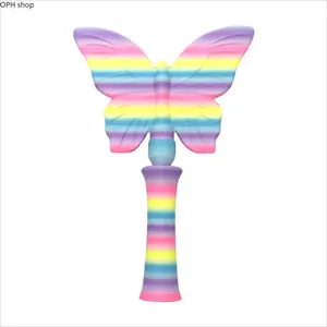 3D Printed Butterfly Magic Wand Tap To Pay Card Holder NFC RFID Contactless Payment Clip Portable Quick Checkout Cute Fantasy Accessory
