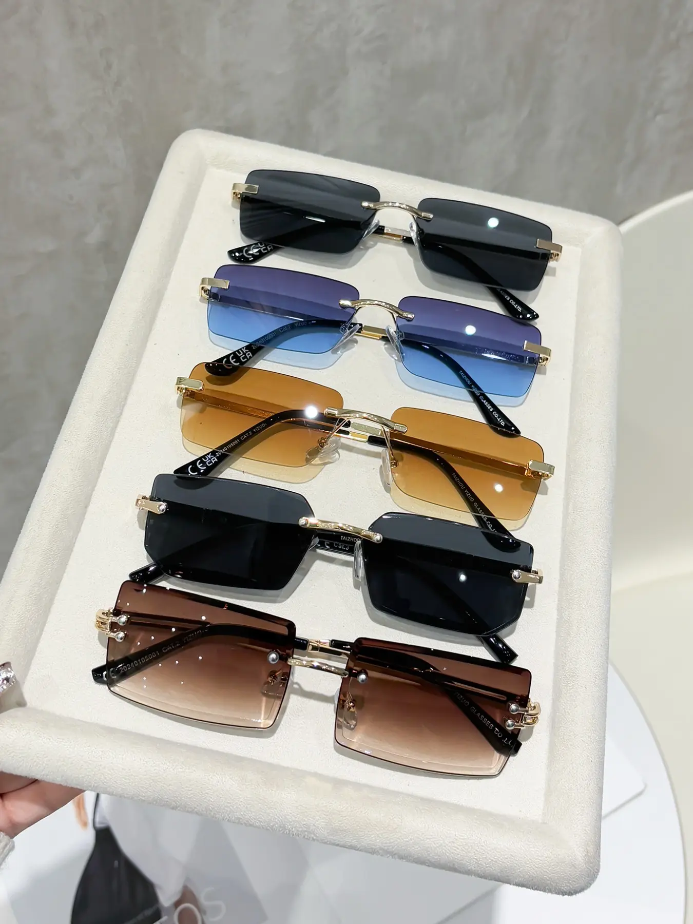 5 Pairs Fashionable Simple Women's Sunglasses, Uv400 Protection, Ideal for Daily Commute, Travel, Vacation, Outdoor Activities