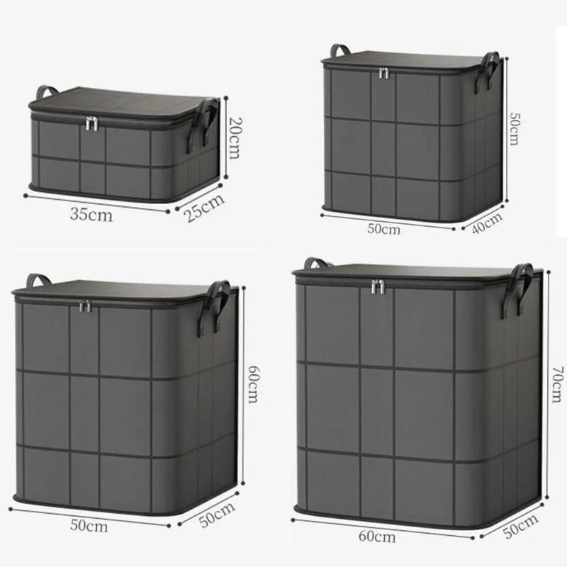 Foldable Clothes Storage Bins Clothes Organizer Large Capacity Wardrobe Sorting Storage Bucket Waterproof Multifunction