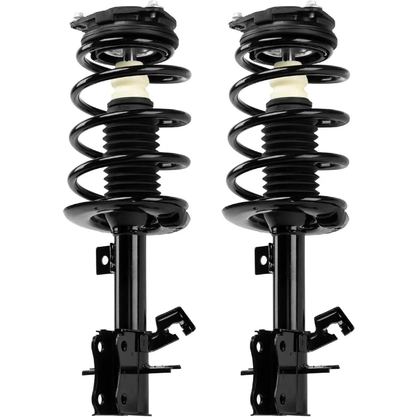 Fit for 2007-2012 Nissan Sentra, Set of 2 Front Complete Strut Assembly with Coil Spring Shock Absorbers, Part Numbers 172378 172379
