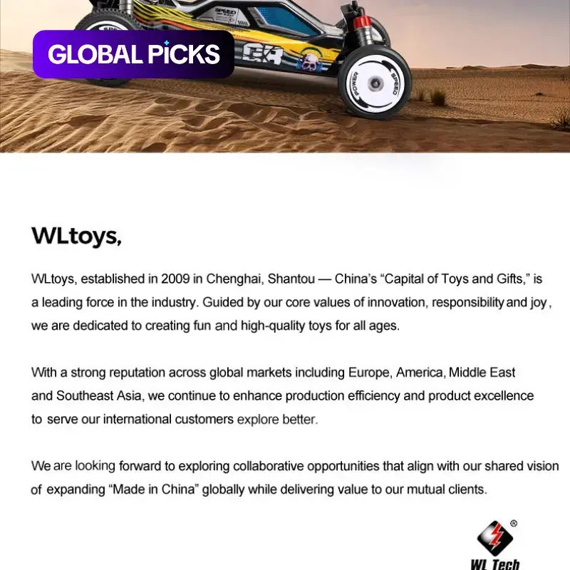 Wltoys 244016 V2 2.4g High-Speed RC Model Car, Drift Car 2wd, 25 Km/h, 1:24 Scale, Gyro Full Proportional Remote Control, Kids & Adults Toy #GLOBAL PICKS