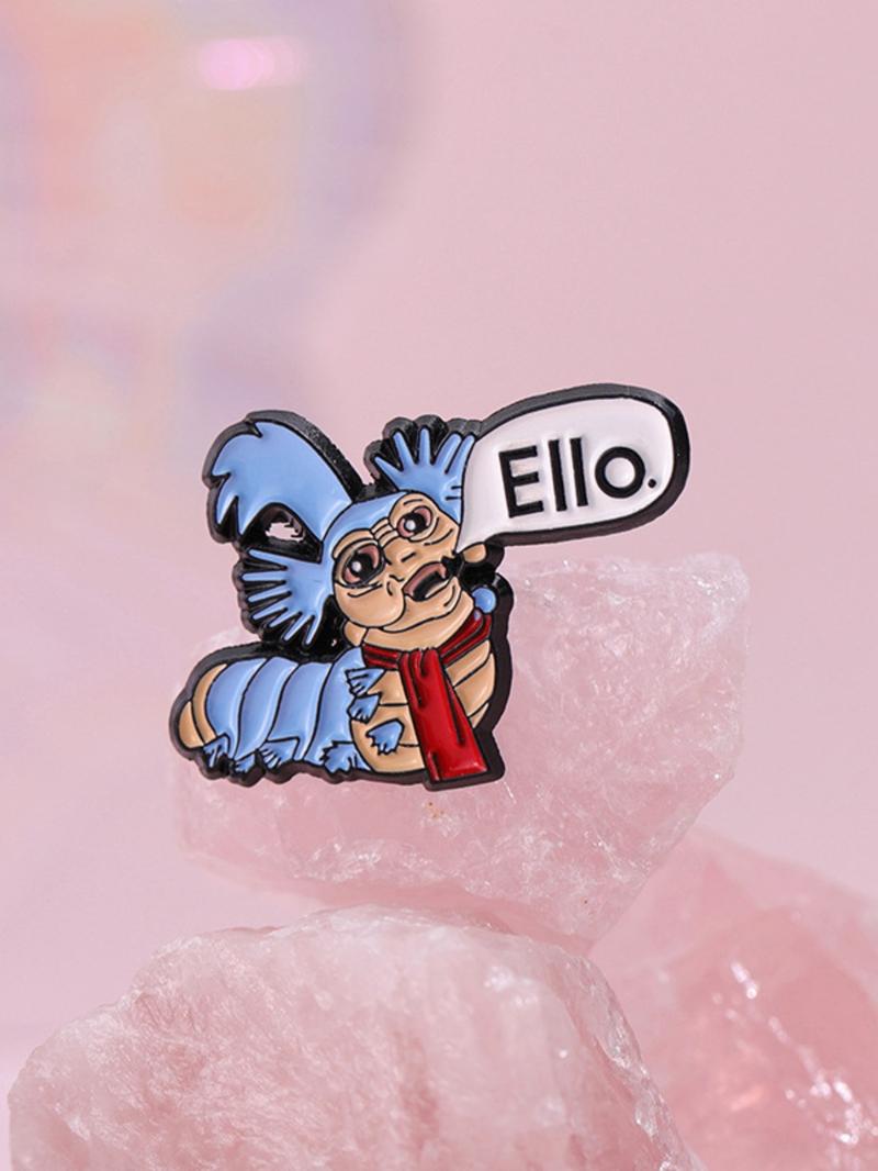 Cartoon Monster Design Brooch, Cute Cartoon Badge for Daily Clothing Decor, Trendy All-match & Exquisite Brooch for Birthday Gift, Fashion Accessory