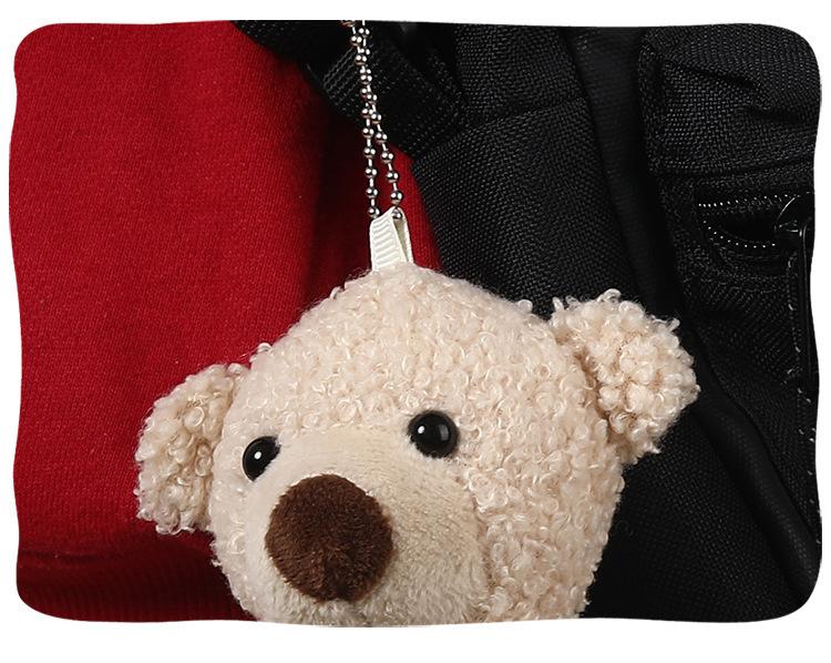 Cute teddy bear doll bear scarf bag pendant plush toy keychain creative doll