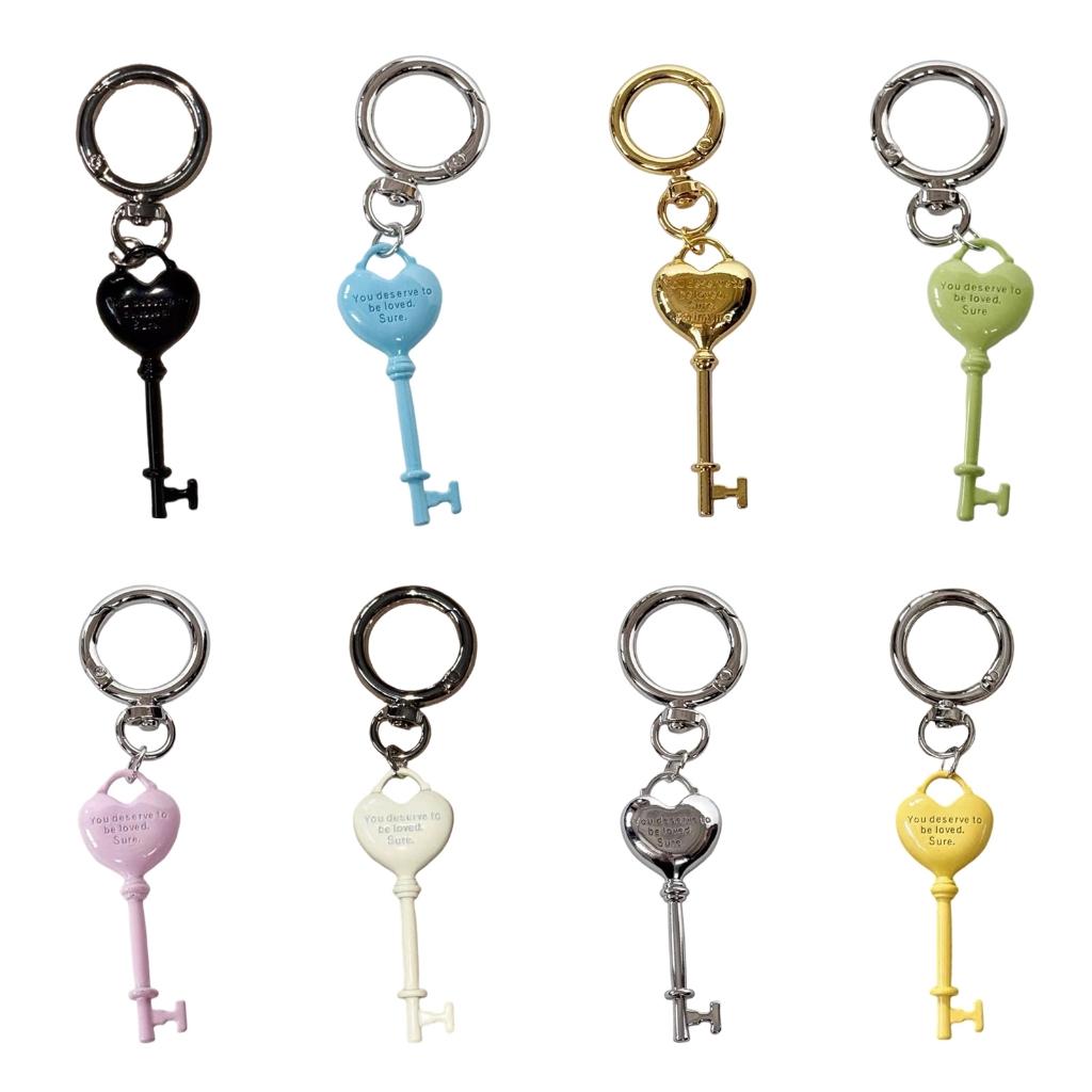 Personalized Alloy Keychain For Couples Lightweight Heart Design Love Heart Key Ring Versatile Bag Backpack Accessory