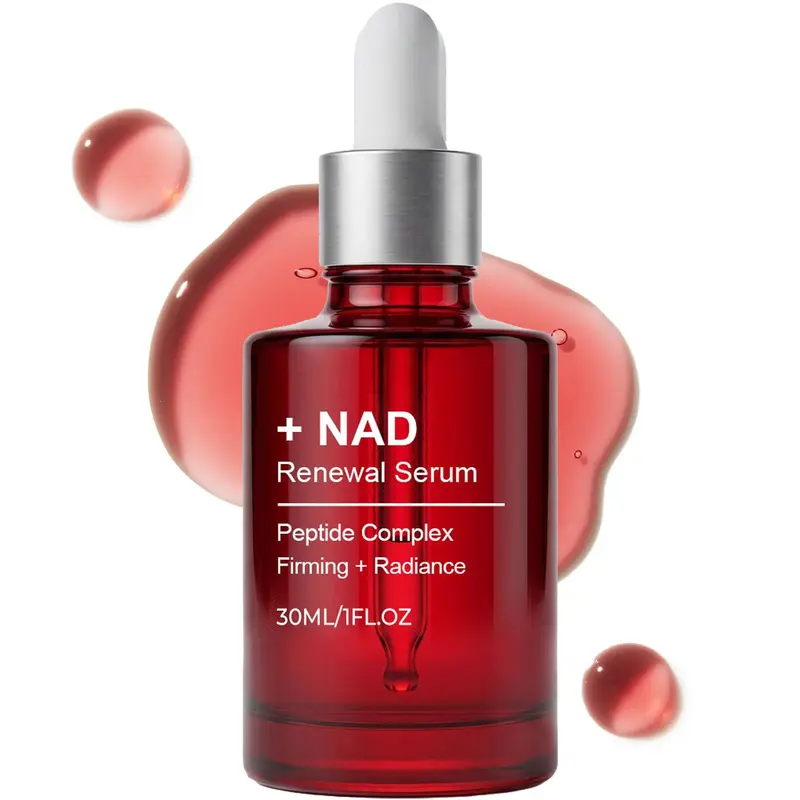 [NEW] NAD+ Facial Serum, Firming, Anti-Aging Collagen Extract, Plumping & Radiance Boosting, Targets Fine Lines, Skin Elasticity & Firmness (30ml / 1fl. oz.), Korean Skincare, K-Beauty