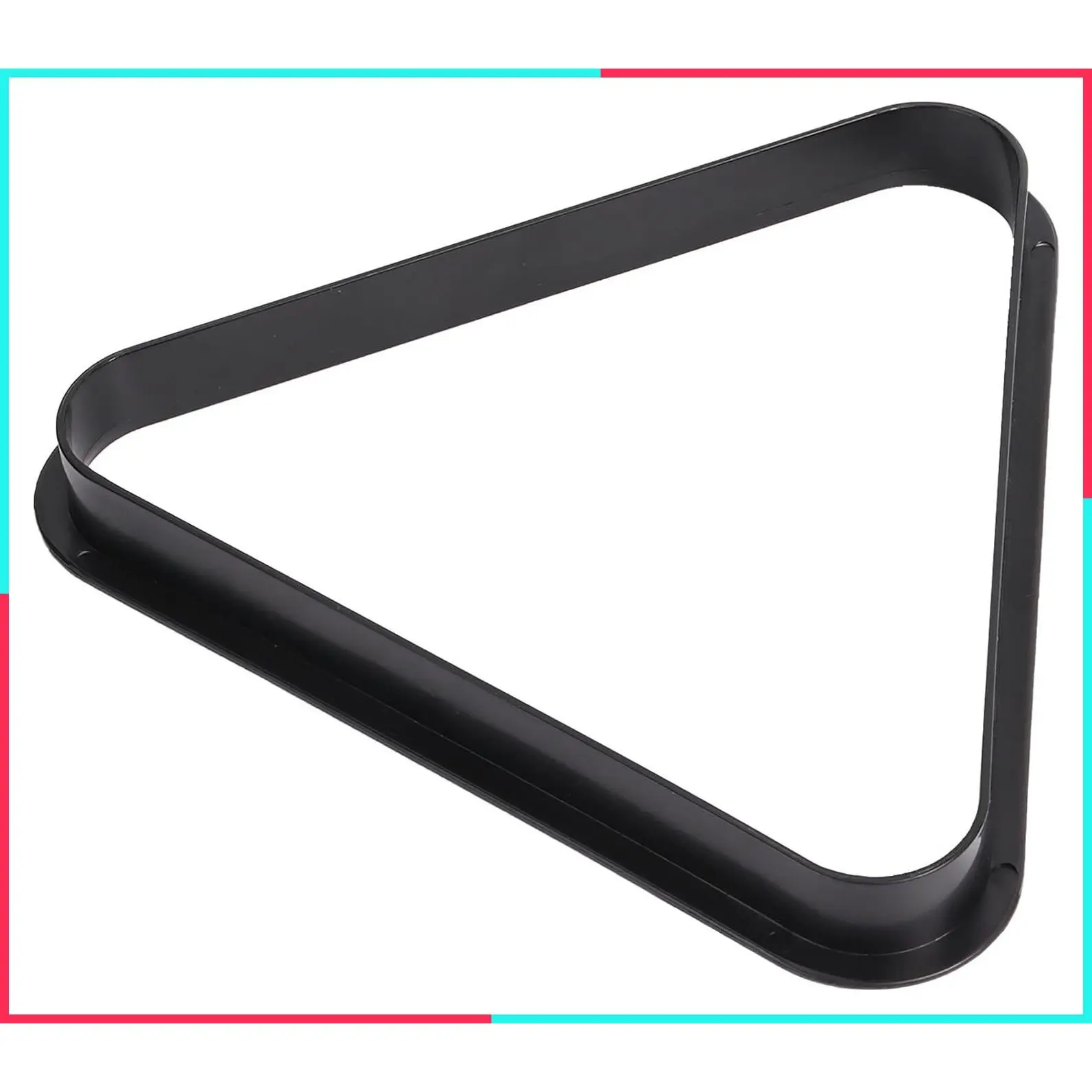 Plastic Billiard Triangle Rack for 8-Ball & Diamond Rack for 9-Ball Pool Balls