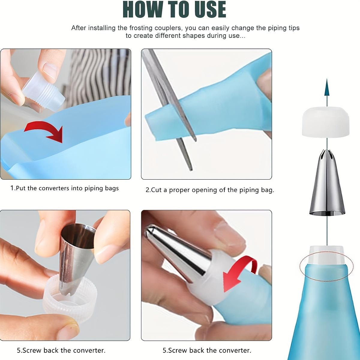 15 piece stainless steel cake decoration tool set - includes piping bags, tips, and accessories for baking and decorating cakes, cake decoration supply needles, baking pastries and baking kits, pastry cutting machines, cake molds, cake decoration supplies