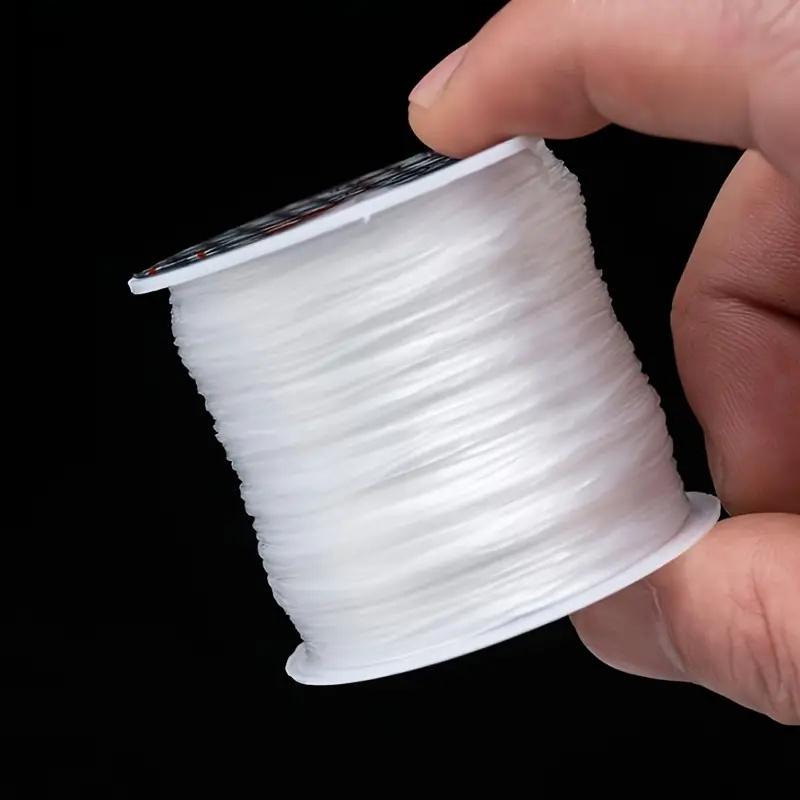 6 Rolls Elastic String for Jewelry Making, DIY Craft Supplies, Stretchy Cord for Bracelets & Accessories, Durable Material for Creative Projects