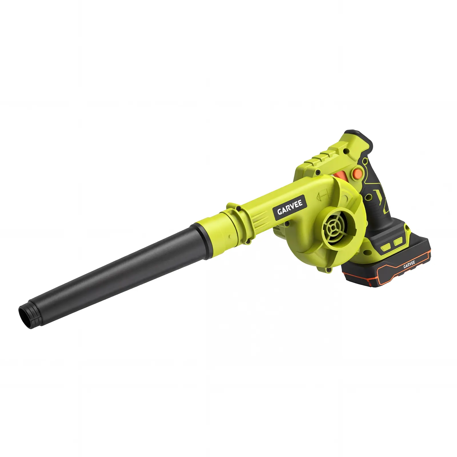 Wireless leaf blower with 20V battery and charger - upgraded brushless motor, 6-speed lightweight electric blower, suitable for lawns, yards, gardens, and fallen leaves