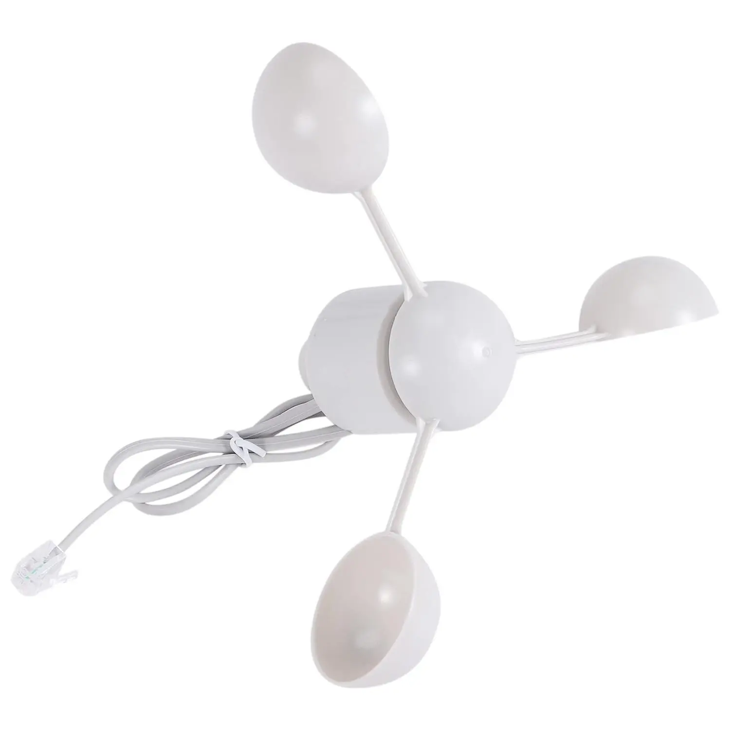 WH-SP-WS01 White Anemometer Wind Speed Measuring Instrument Wind Speed Sensor Professional Meteorological Measuring Tool