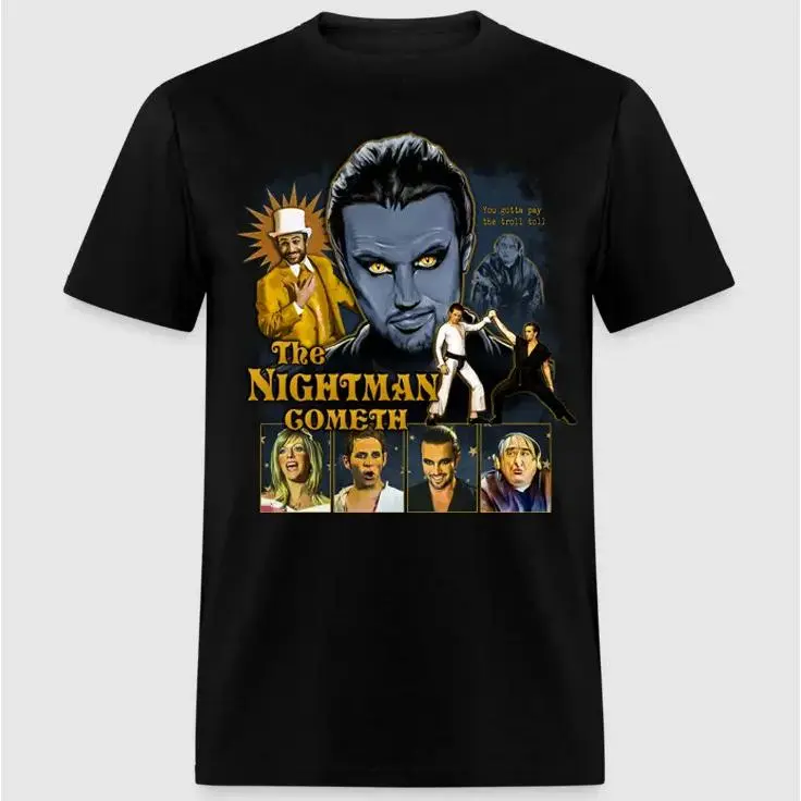 🖤 🎬 The Nightman Cometh Shirt Its Always Sunny Retro Vintage Unisex Classic T-Shirt
