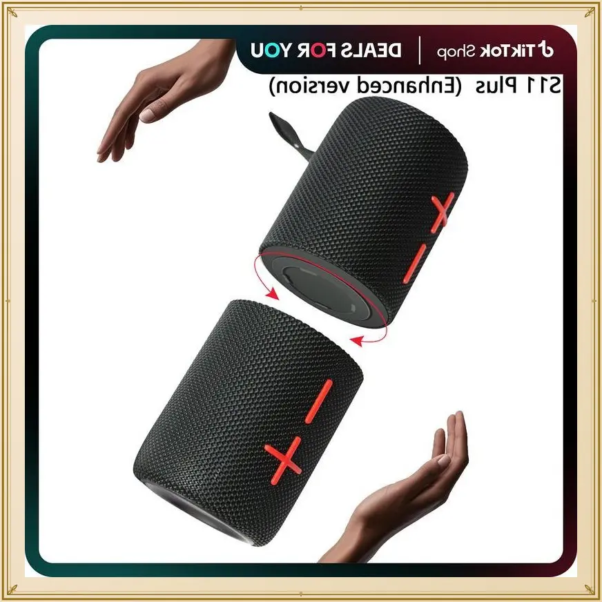 CYBORIS S Plus  in  Bluetooth Speaker W High Volume Stereo IPX Waterproof  Hours Play Time Bluetooth V. Connectable for Smartphones & More bluetooth speaker subwoofers Audio