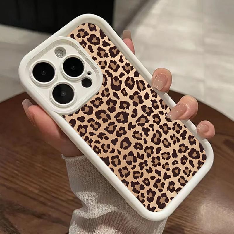 Leopard Print iPhone Case - Bold Aesthetic Protective Cover for iPhone 17 Pro Max 16 16e 15 14 Plus 13 12 11 Air XR X XS Plus Shockproof Drop Protection Rugged Durable Silicone Cover Leopard Print iPhone Case - Bold Aesthetic Protective Cover for iPhone 17 Pro Max 16 16e 15 14 Plus 13 12 11 Air XR X XS Plus Shockproof Drop Protection Rugged Durable Silicone Cover