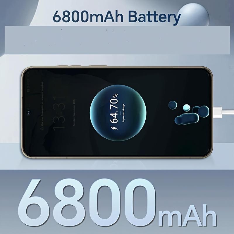 S25 Ultra Unlocked 5G Smartphone, 12GB+512GB, 6800mAh Battery, Fast Charging Capability, Android 14 System, 108MP+48MP Camera, Face & Fingerprint Unlock |             Dual SIM |             Autofocus |             Built-in Pen | Card Port