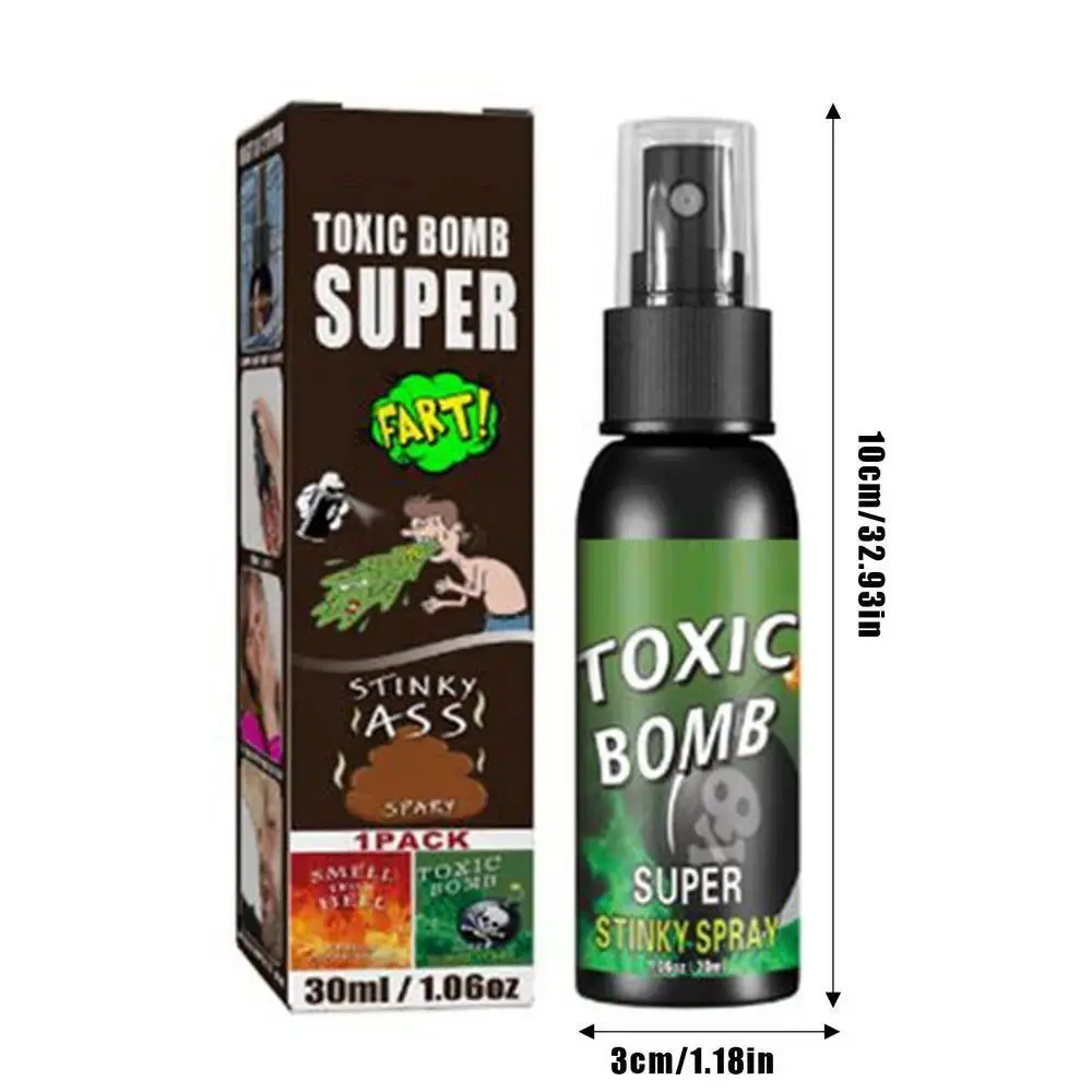 Fart Spray, Non-Toxic Prank Accessory - Hilarious Gag Gift for Adults, Home Supplies Prank Poop Stuff with Strong Odor