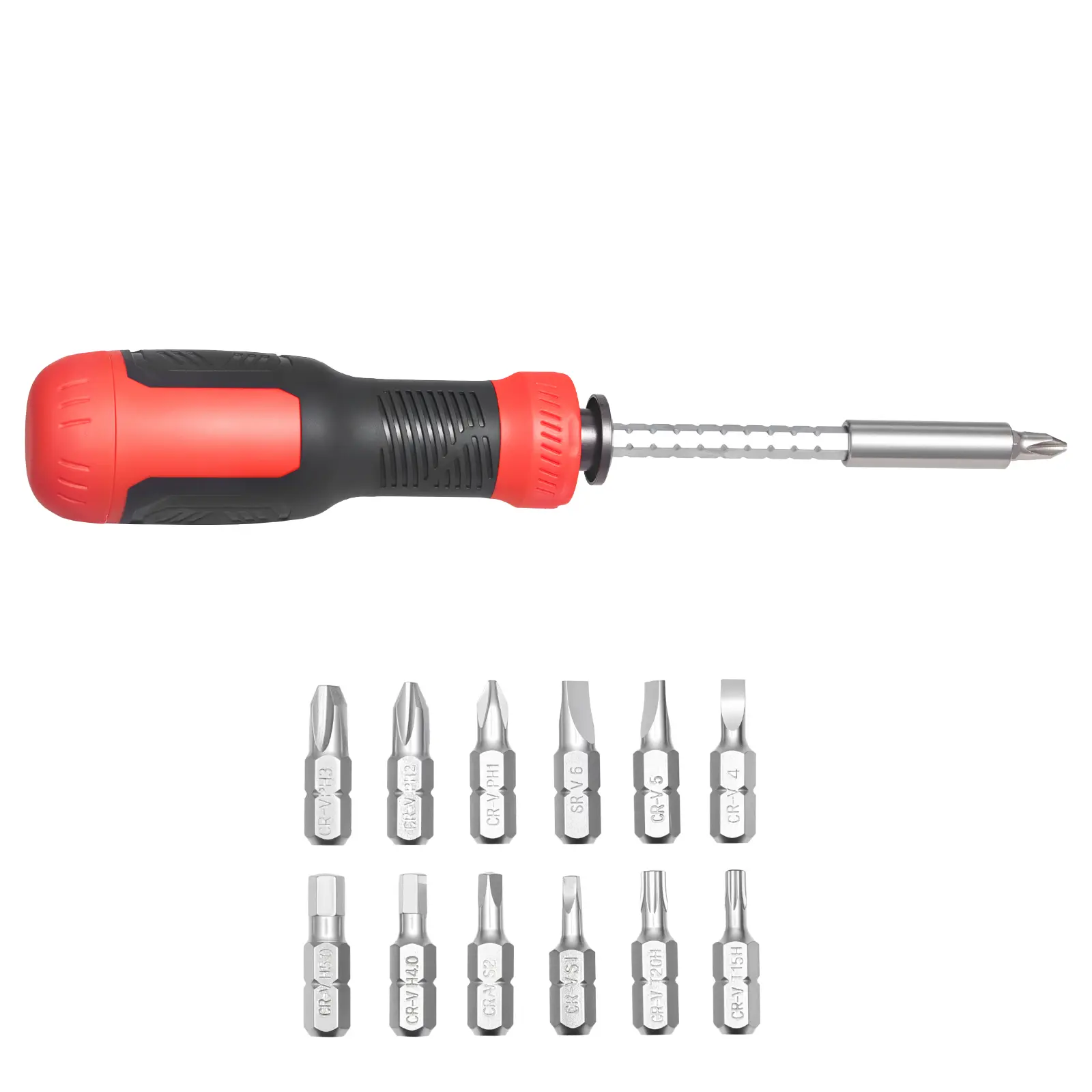 Screwdriver Set, Magnetic Multi Bit Mini Nut Driver Set, Strong Magnetic Tips, 13-Piece Screwdriver Set