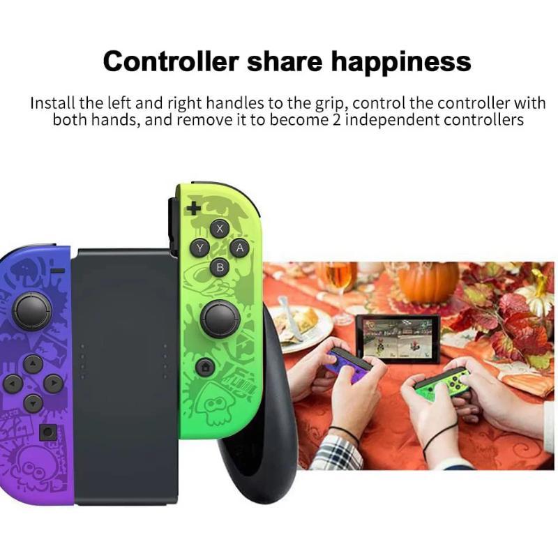 Wireless Controller, 1 Set Wireless Joypad Game Controller with Dual Vibration, Dual Joystick & Motion-Control, Gaming Controllers, Game Console Accessories for Switch/Switch Lite/OLED