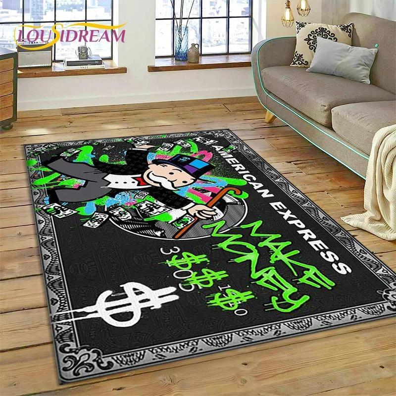 Game Dollar Monopoly Cartoon Money Rug Carpet for Living Room Bedroom Home Decor,Floor Mat Non-slip Decoration for Sofa Doormat house plush modern floor rug Game Dollar Monopoly Cartoon Money Rug Carpet for Living Room Bedroom Home Decor,Floor Mat Non-slip Decoration for Sofa Doormat house plush modern floor rug