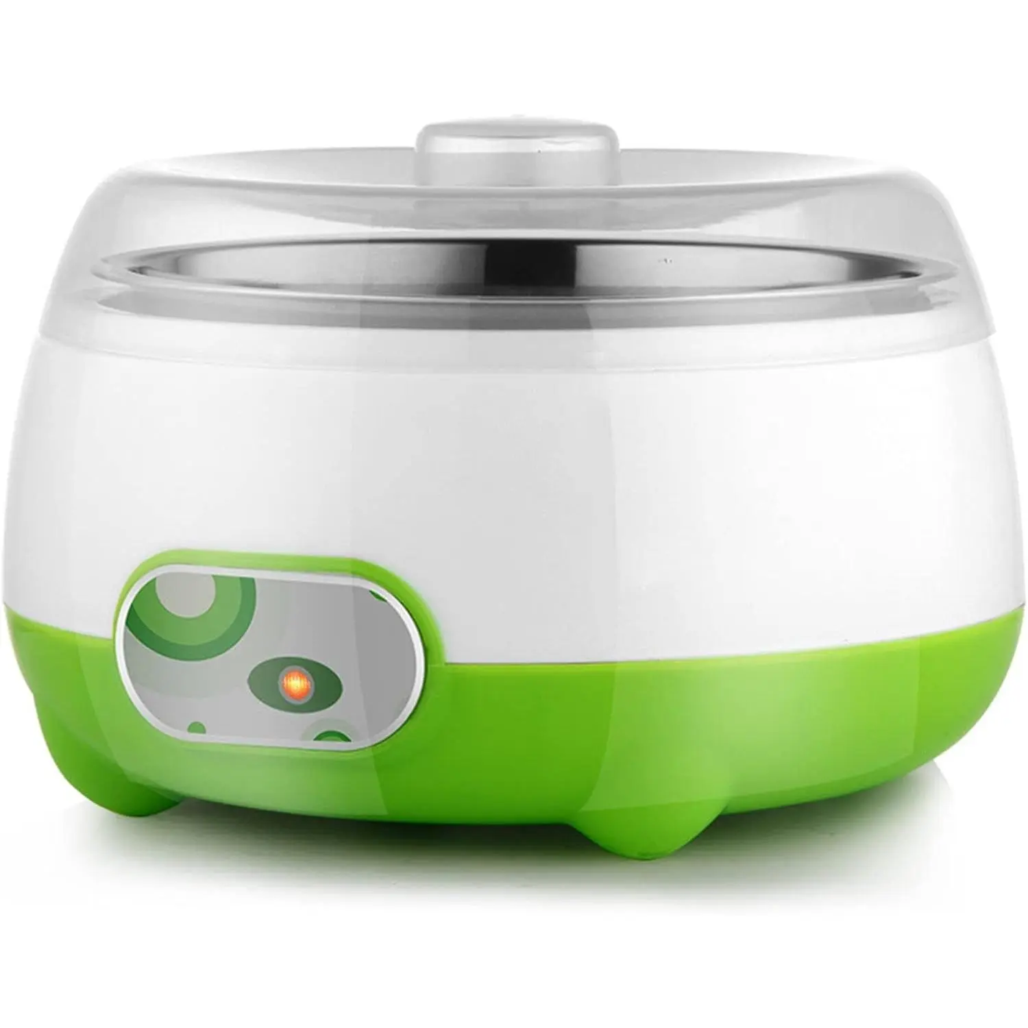 1L Electric Yogurt Maker, Homemade DIY Yogurt Maker, Automatic Constant Temperature Yoghurt Machine with Stainless Steel Inner Pot for Used to Make Yogurt, Rice Wine, and Natto