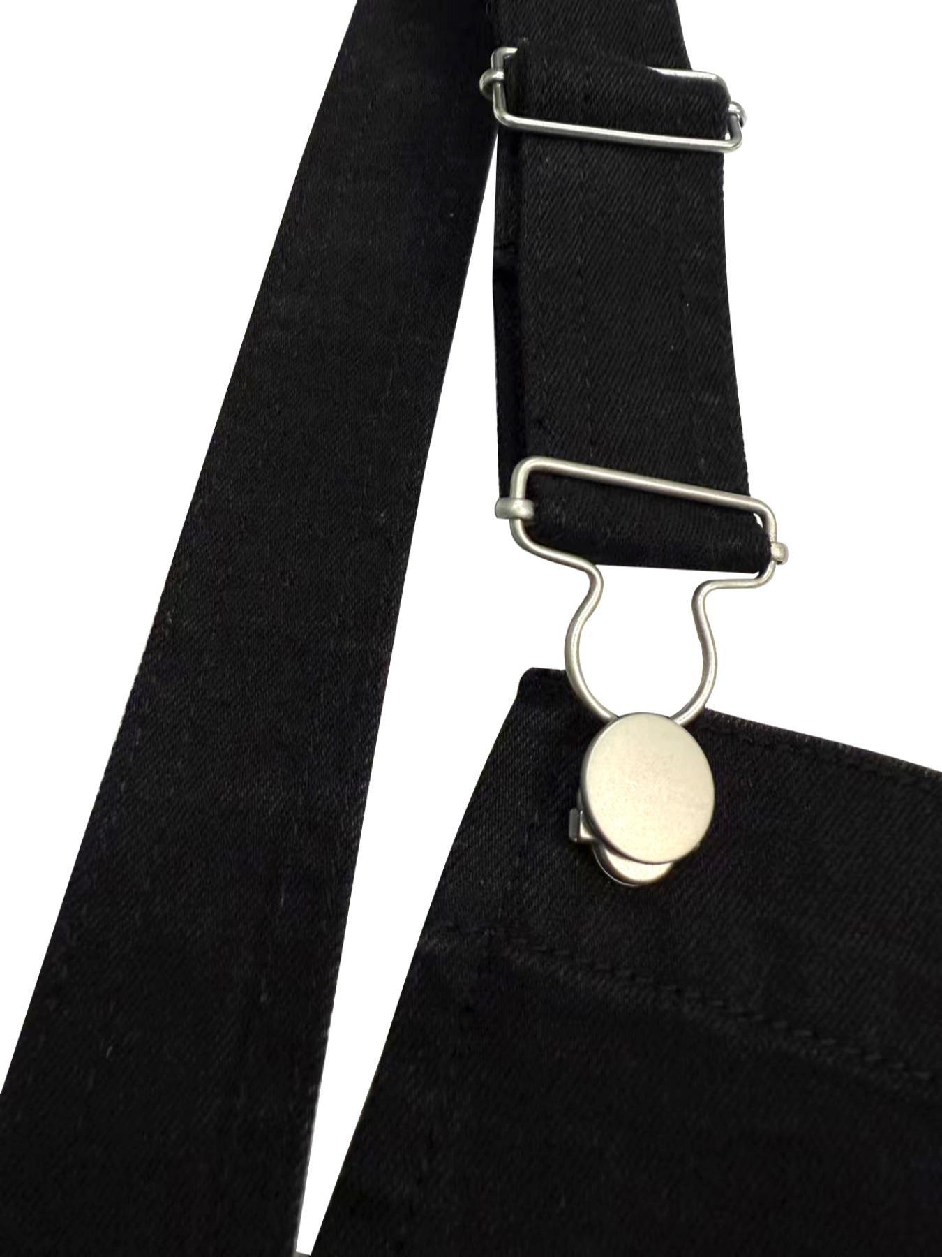 Women's Pocket Denim Overalls, Button Casual Fashion Overalls for Daily Wear, Ladies Clothes for Summer, Everyday