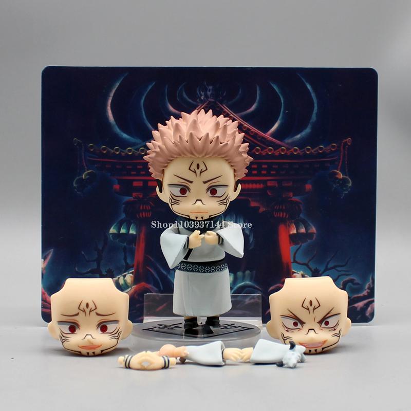 10cm Anime CHOSO Jujutsu Kaisen Mini Geto Figures GSC #2205 Gojo Satoru Figure #1766 Yuta Figurine Sukuna Dolls Toys PVC Model popular