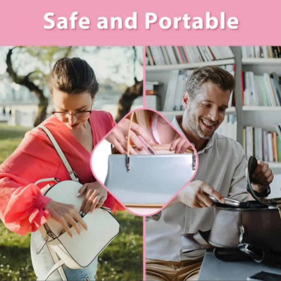 5 Pcs Refillable Travel Size Perfume Sample Bottles 5ML, Stylish Portable Design for Daily Use or Travel, Random Colors Included