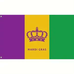 Carnival Crown Banner, unique design, party supplies, event decoration, colorful display, themed banner, durable decoration, celebration banner, crown banner, festival participants, party organizers
