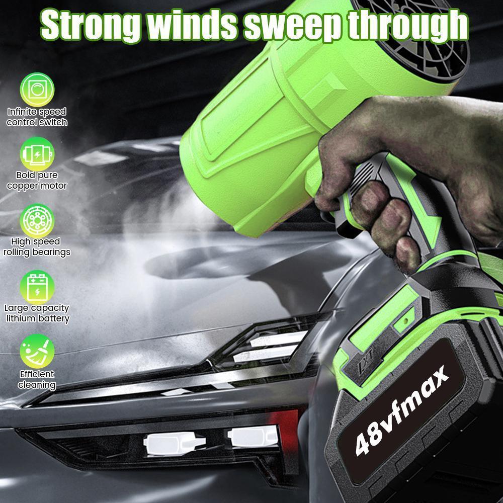 Turbo Jet Blower,Leaf Blower, Violent Turbo Fan, Pure Copper Motor,Car Drying After Wash, Handheld Snow Blower,Cordless Turbo Power Air Duster,Home Improve,Garden Mainte Holiday gifts
