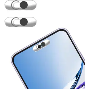 Front Camera Cover,Smartphones Webcam Cover Protect , Camera  Covers Compatible for Galaxy, Pixel & iPad, Android  Protection Slide, 2 Pack-Black