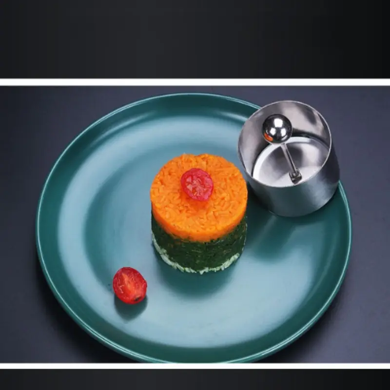 1 Set Cake Mold Ring With Pusher, Stainless Steel Mousse Cake Ring, Tart Rings, Onigiri Molds, Baking Tools, Kitchen Gadgets, Kitchen Accessories, Home Kitchen Supplies