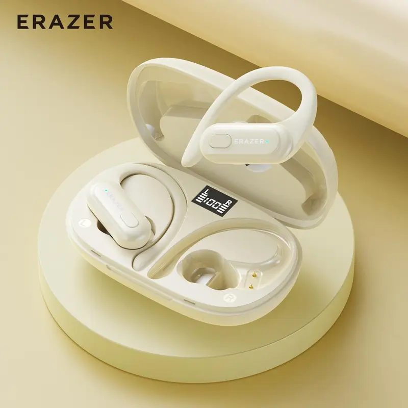 Product Introduction of ERAZER XT60PRO True Wireless Earbuds with Built-in Microphone，Battery LED Display, IPX5 Waterproof Sports Earphone, Fall Gift 41