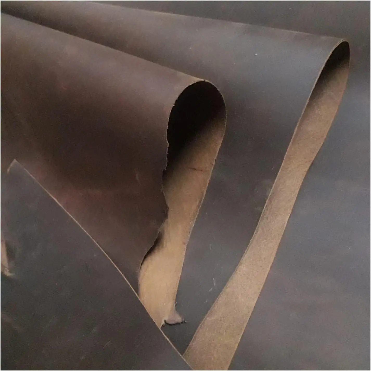 Top Grain Leather Sheets for Leather Working, 1.0MM (3oz) Thin Vegetable Tanned Indian Bovine Precut Genuine Leather Sheet, 8"x12" Brown for Craft Leather Scraps