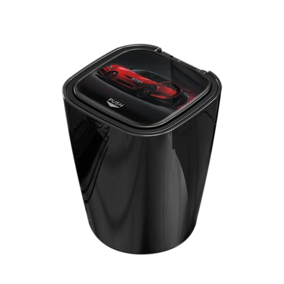 Universal Car Ashtray with Lid| Spill-Proof LED Illuminated Cup Holder Smoking Gadget