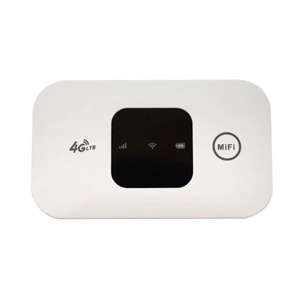 Pocket 4G-5G Travel WiFi Extender Hotspot with SIM Card Slot, B3/B7 Compatibility, 300Mbps Speed, LED Display, Stable Connection, Supports 10 Dev., for Outdoor Users, RV Use, 300Mbps Led Display, Lte/Wifi