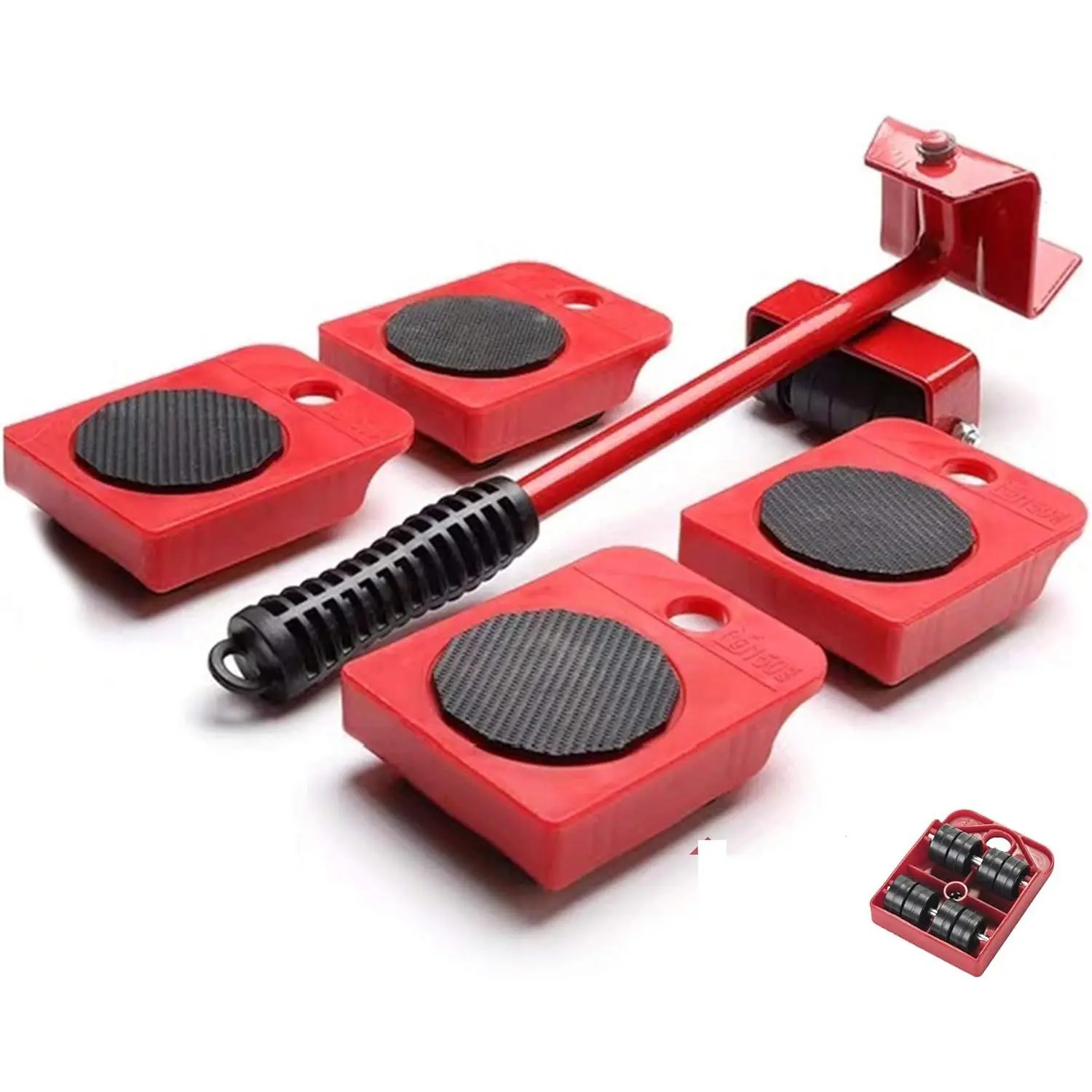 Furniture Appliances Mover Glider Lifter Slider Roller Logistics Helper Tool Set System - Heavy Duty and Durable| Make Moving Rearranging Safe Convenient and Easy