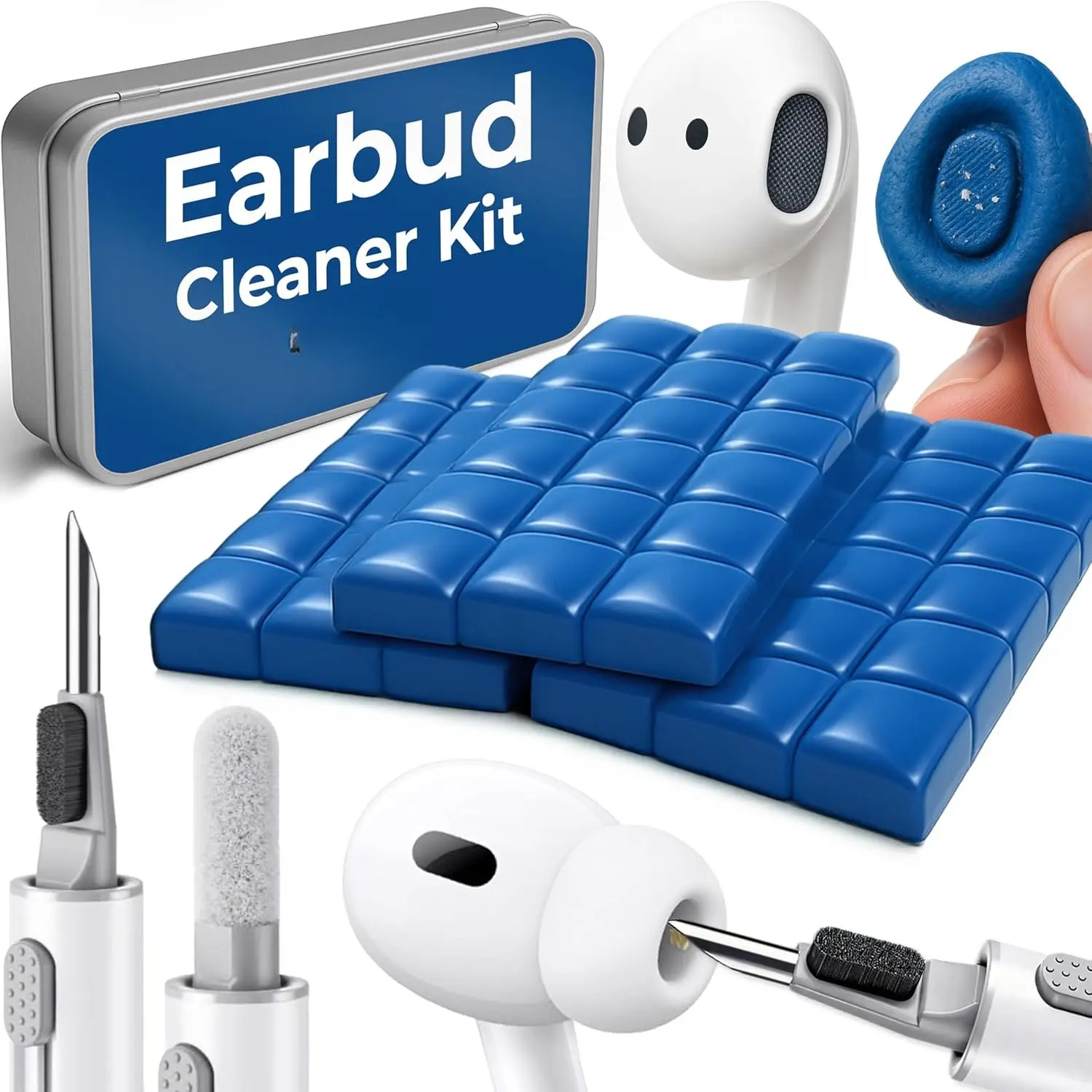 for Airpod Cleaner Kit + Pro Cleaning Tool - Compatible for Earbud Cleaning kit for  Cleaning Kit for  Cleaner Kit for Airpods Cleaning Kit Cleaning Clay Phone Cleaning Kit
