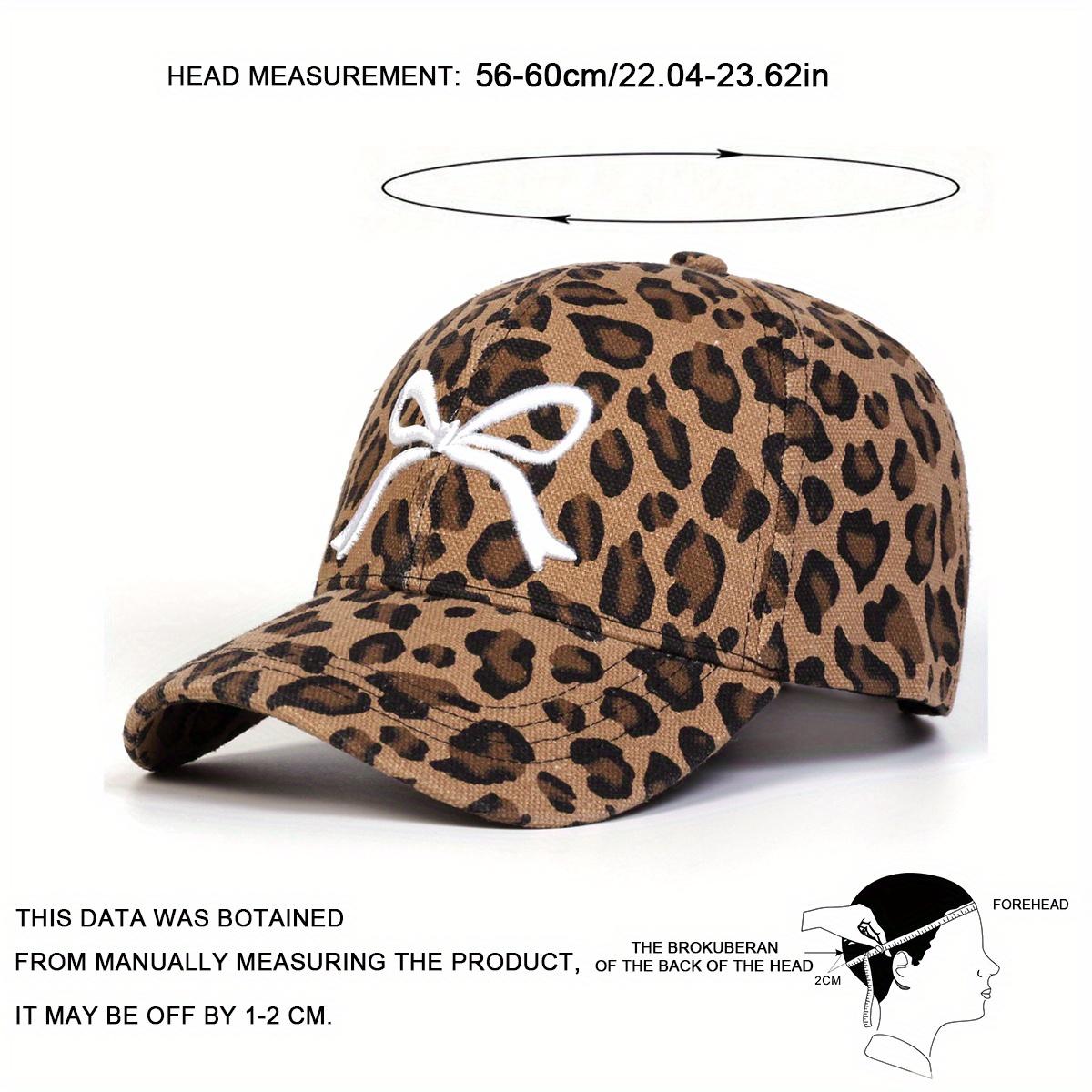 San Diego Hat Company Tan Sun Hat with Leopard Bow Straw Hat with Leopard Print Bow - Classic Summer Hat  main image 2