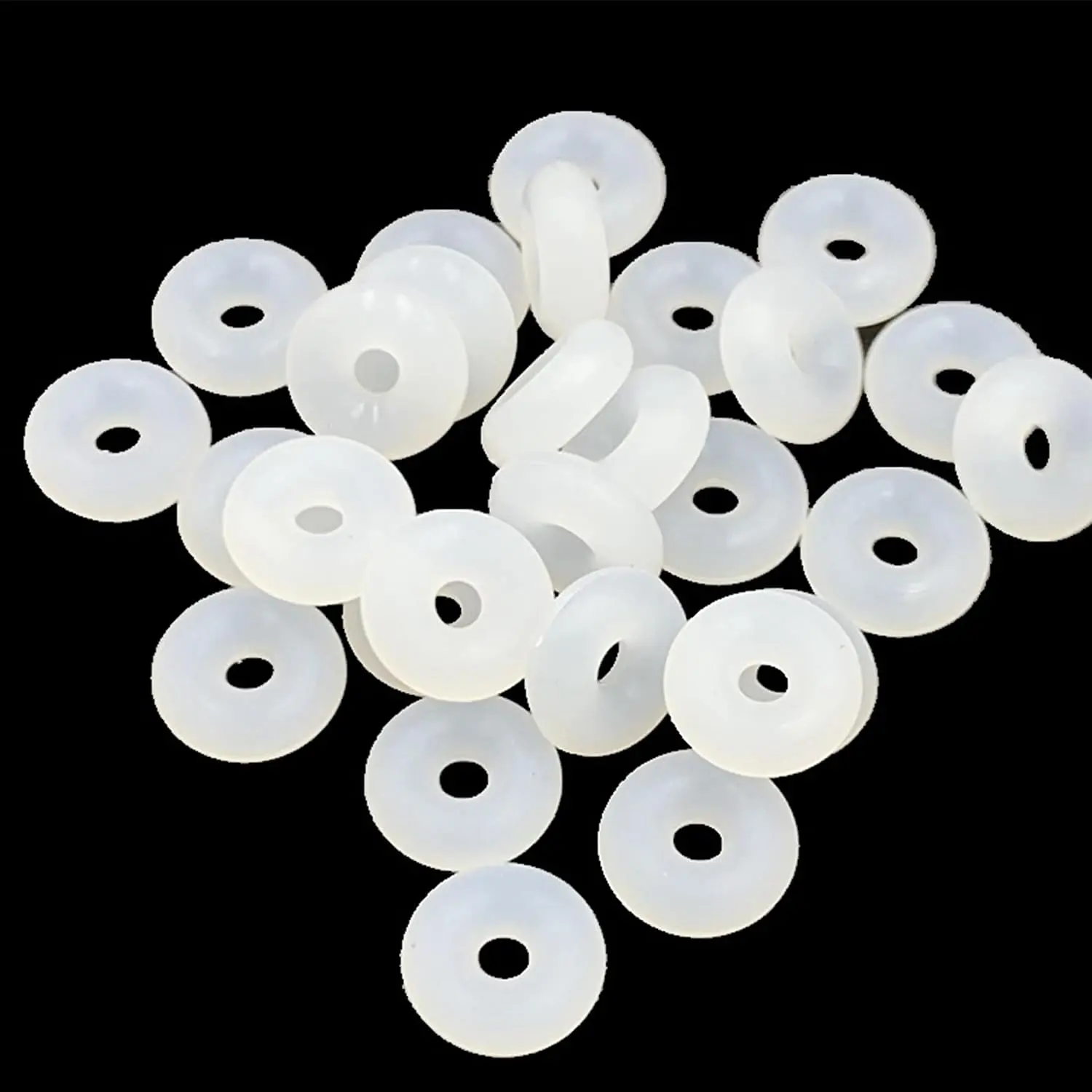 100 count  Stopper Beads,  Beads Stopper Spacer Locating for DIY, Bracelet, Necklace,