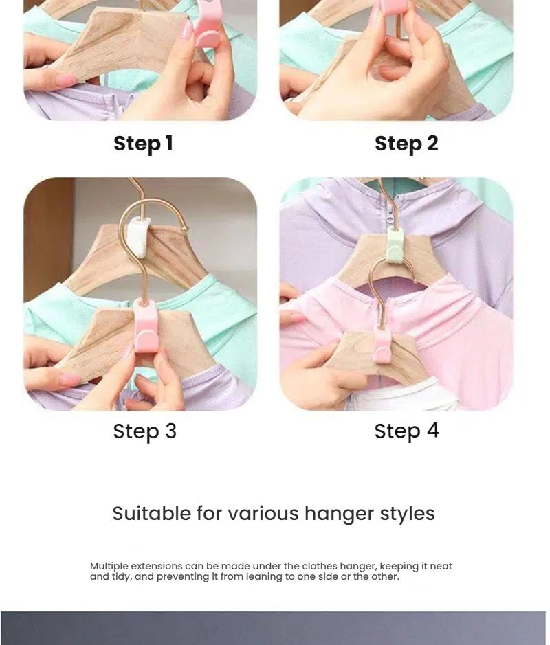 30 Counts Hanger Connector Hooks for Clothes Storage，Space Saving ，Space Saver Hangers，Hangers Accessory Hands-Free Flat Floor Mop Bucket Set Suction Cup Sponge Holder for Kitchen Sink semiannual sale 2023 2025 thin non-slip easy install kit Tool Mount Wa