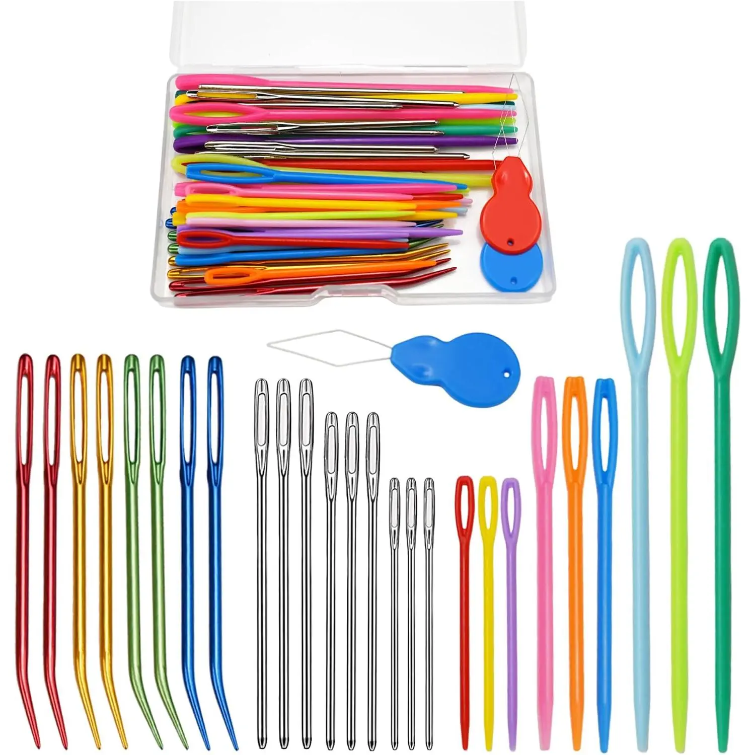 49 count Yarn  Set, Crochet Kit for Knitting Sewing Weaving |  Crocheting & Darning Tapestry  for Yarn,  Knitting Accessories & Crochet Supplies