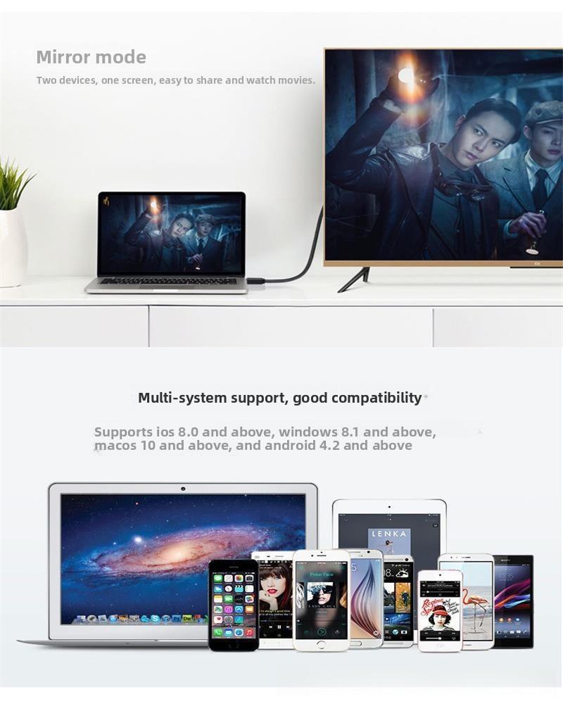 Aston Digital Screen Mirroring Device: Wireless HD USB Screen Caster for Phone/PC to TV, Plug and Play Black White Polka Dot Case Floral Pattern TPU Phone Case Flower Series Fantasy Tapestry Silicone Protective Cover S24 Hard with Joy S23 Shockproof shop