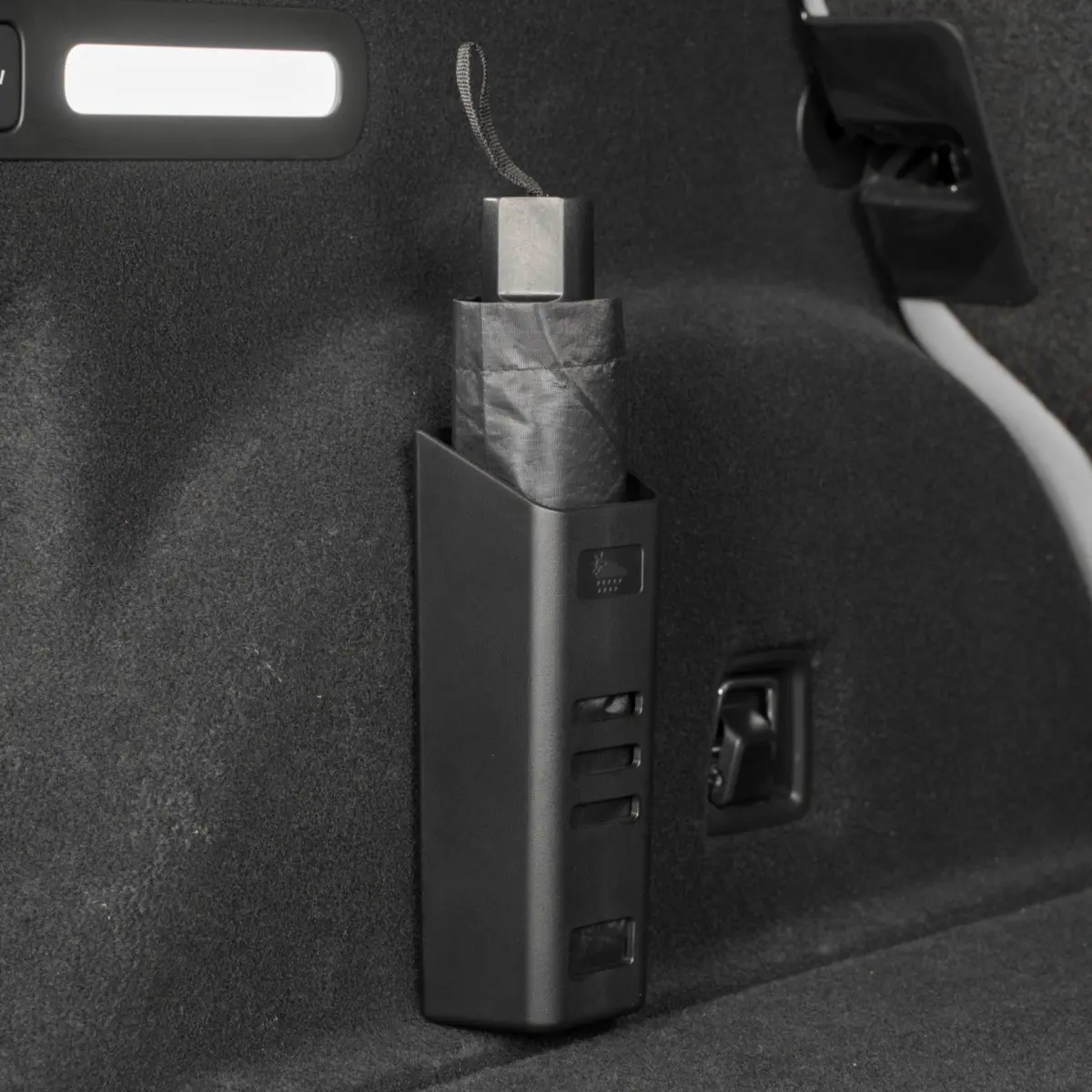 Car Umbrella Storage Holder, Trunk Organizer Box, Vehicle Door Side Storage Container, Compact Umbrella Holder for Cars