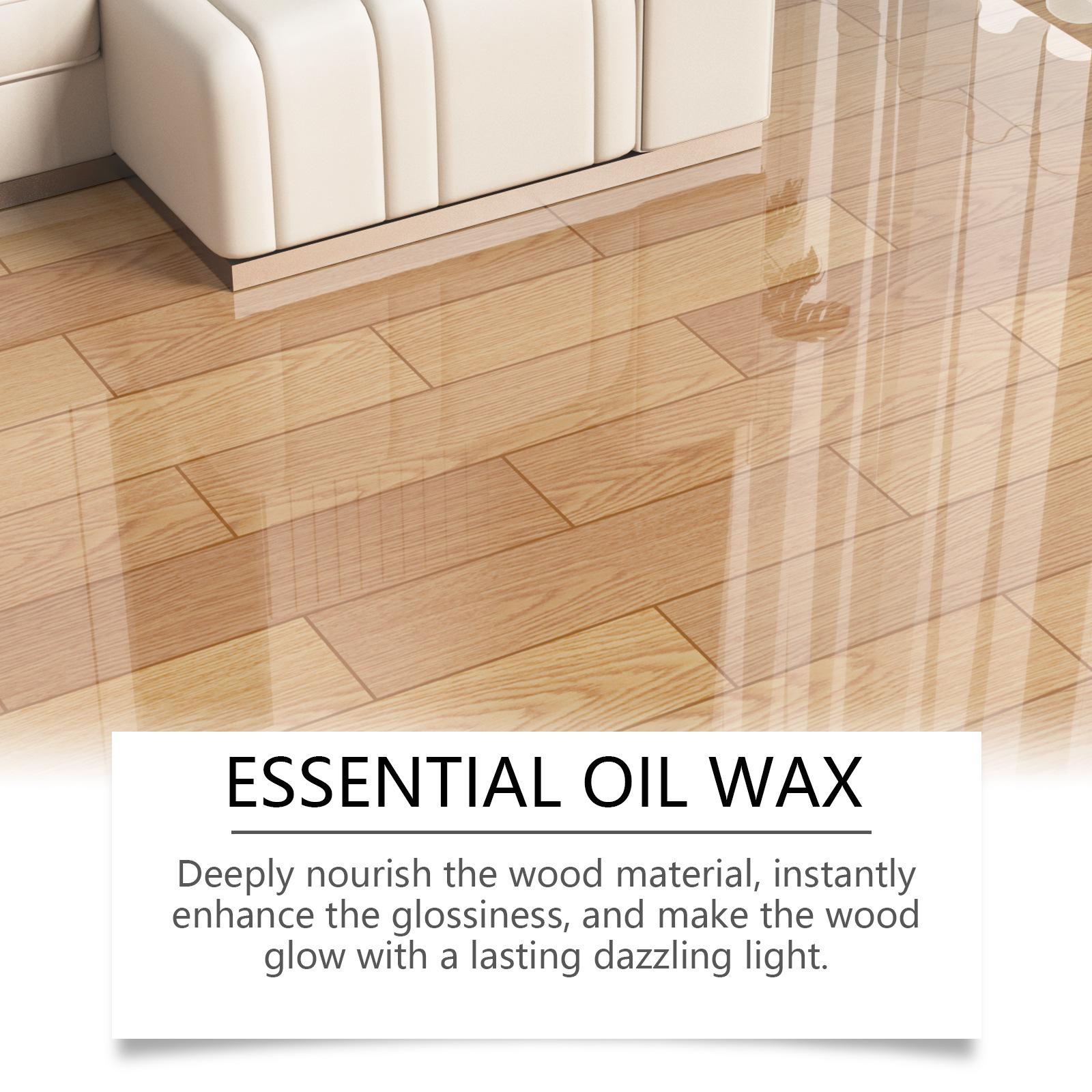 Jakehoe Beeswax Wood Polishing Spray 120ml | Natural shine and protection for furniture, floors, and cabinets, non-greasy, dust-resistant