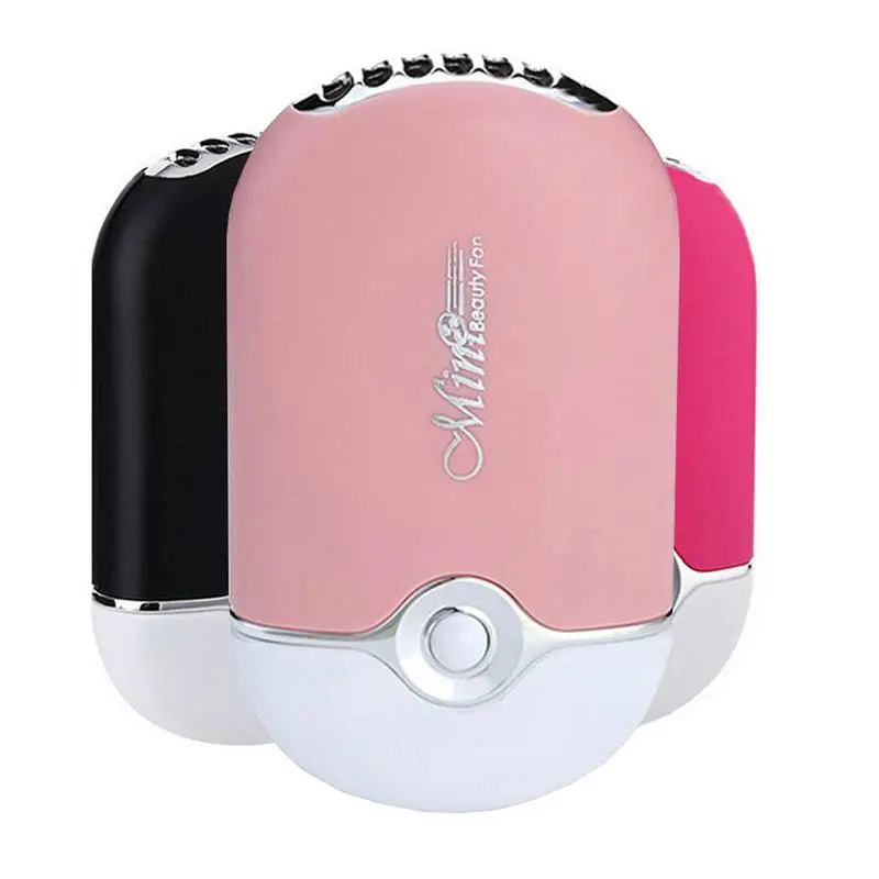 Lash Fan Mini Portable Eyelash Fan Handheld Lash Fan Dryer for Eyelash Extensions Rechargeable USB C Eyelash Dryer Air Cooling Blower Fan with Built in Sponge Lash Extension Application