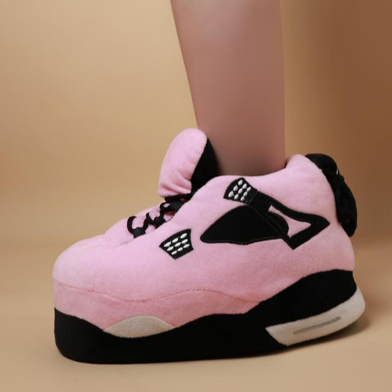 Warm Sneaker Slippers, men Fashionable Home Shoes Soft Comfortable House Slipper One Size Footwear Girl