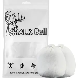 2 Bags Gymnastics Chalk Ball for Climbing - (6oz) Gym Chalk  for Lifting Weightlifting Workout and Rock Climbing, Weight  Hands Chalk