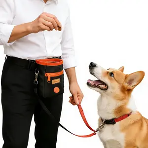 New Pet Snack Bag for Dogs, Portable Dog Treat Bag, Training Bag, Walking Bag, Dog Food Bag, Puppy Training Bag